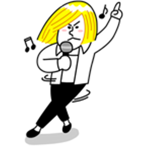 Sticker Maker Moon & James