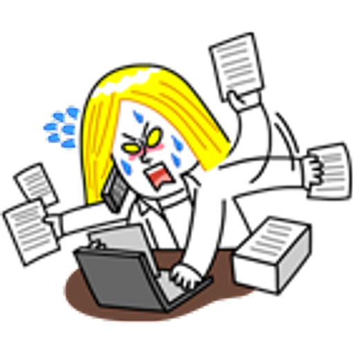 Sticker Maker Moon & James